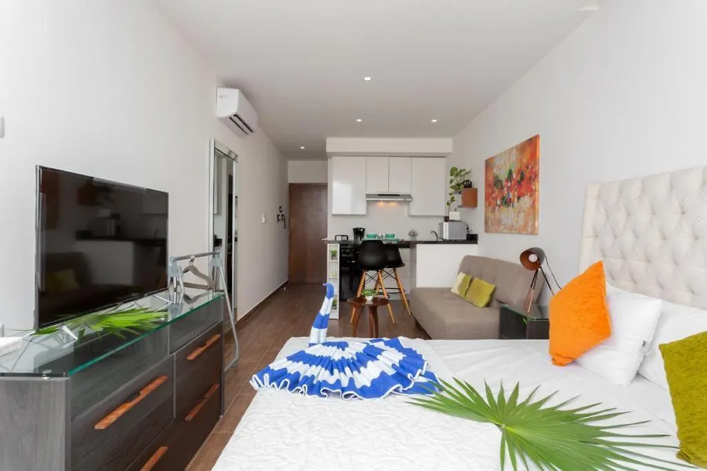 Apartmán Studio Vanessa24 A Pocos Pasos De La 5Ta Avenida Y La Playa Playa del Carmen Mexiko